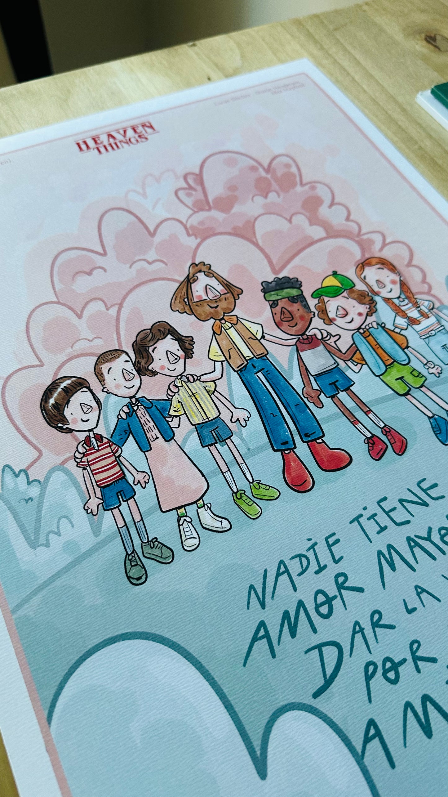 Stranger things — Digital PDF (A3)
