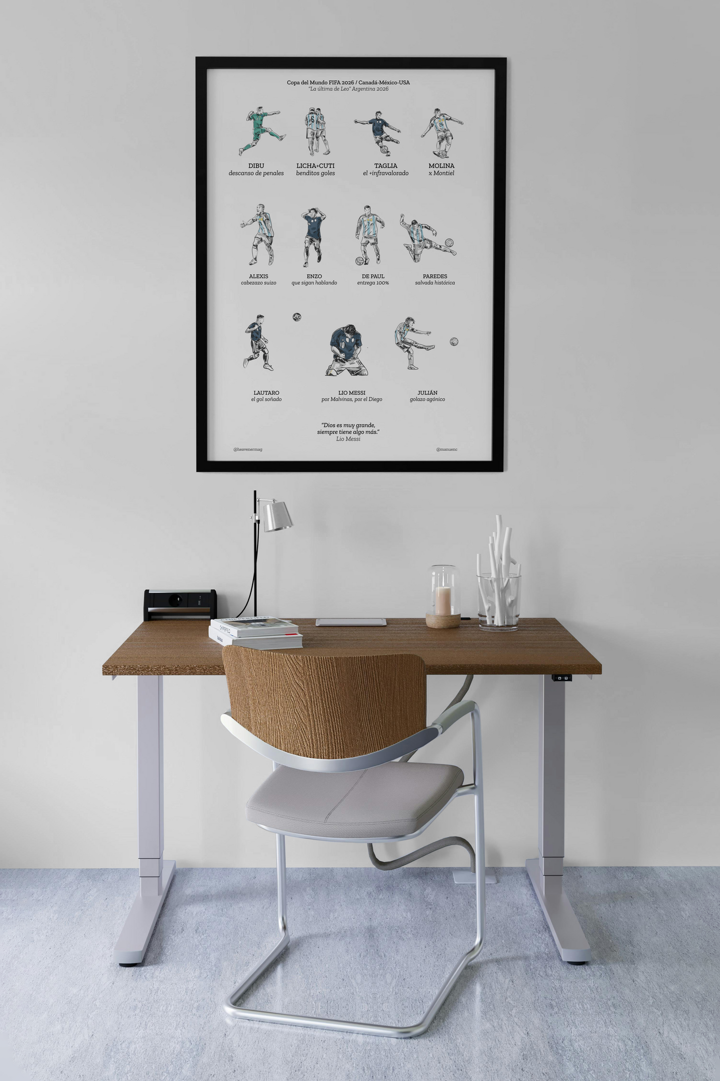 POSTER ARGENTINA X MANUHEAVEN (para imprimir en tu casa)