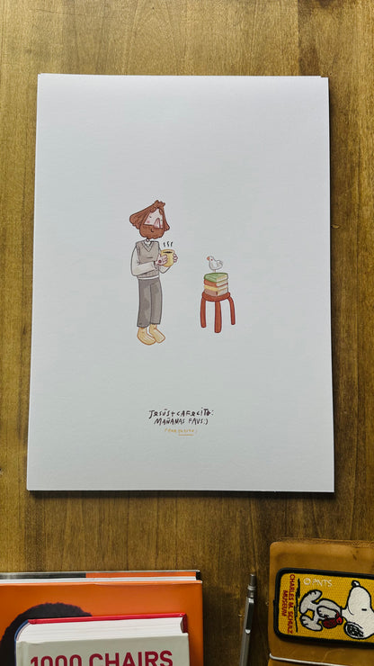 Jesus+coffee — Digital PDF (A3)