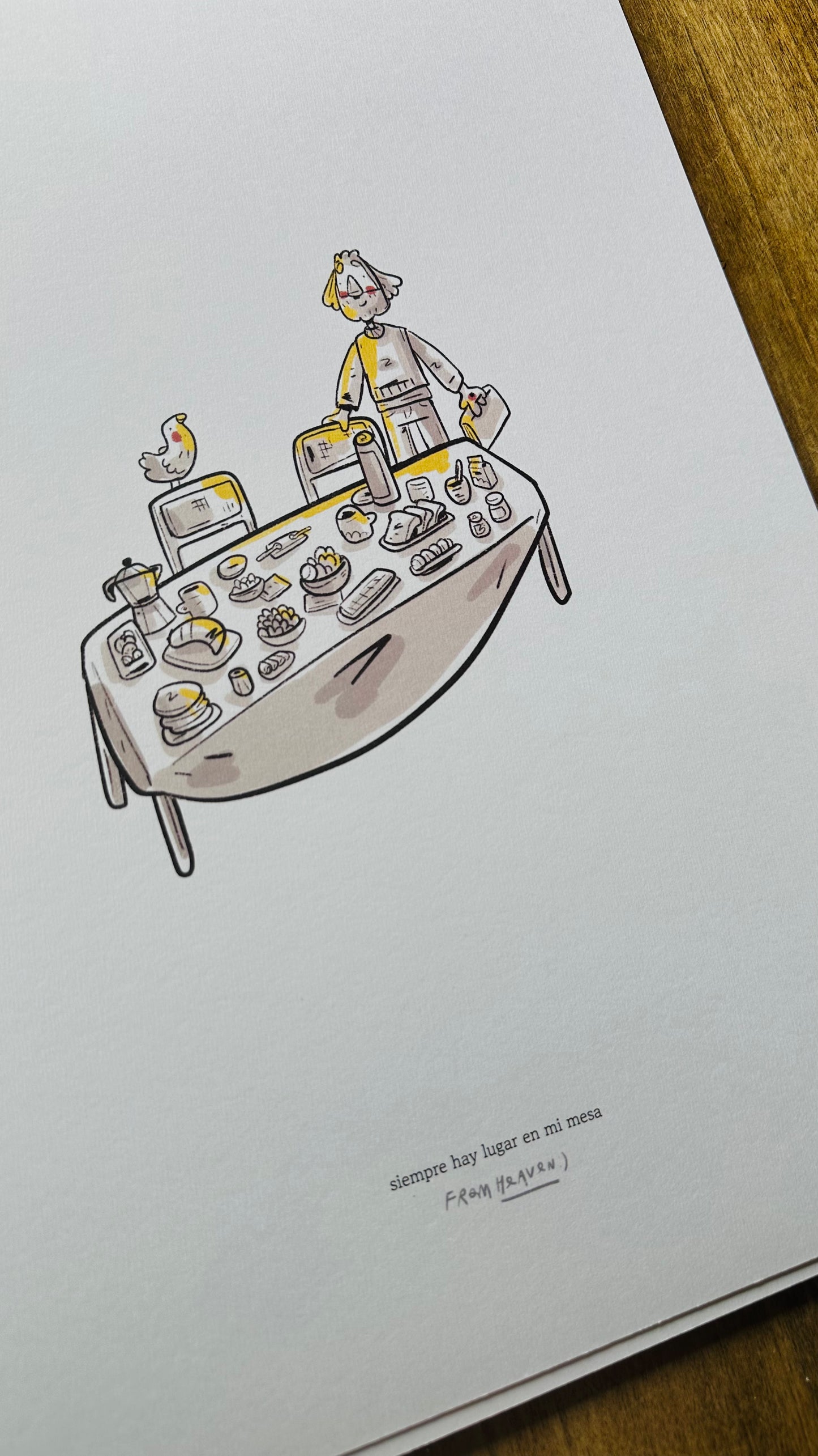 La mesa de Jesús — Digital PDF (A3)