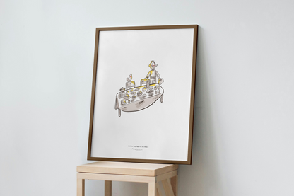 POSTER LA MESA DE JESUS ILUSTRADO (para imprimir en tu casa)