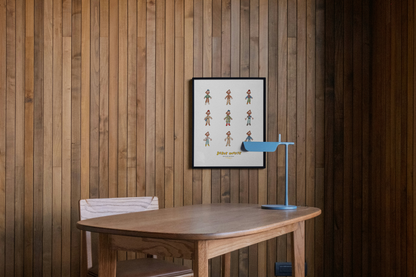 POSTER JESUS OUTFITS ILUSTRADO (para imprimir en tu casa)
